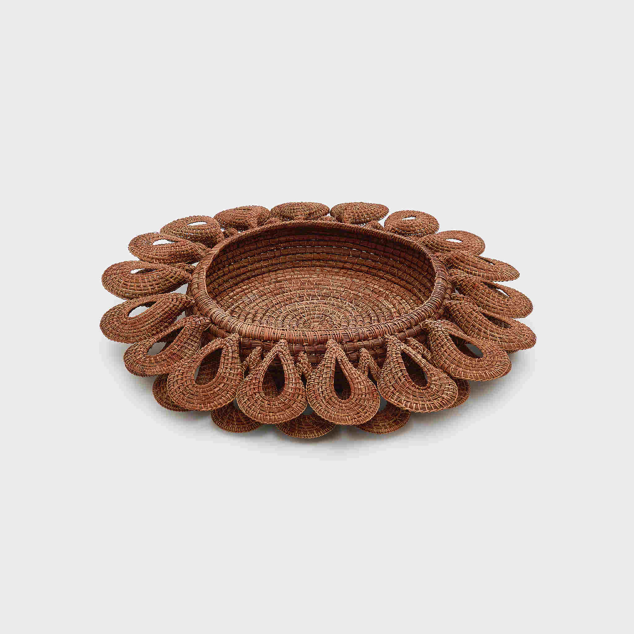 CENTRO DE MESA FIBRA MARROM ITÁ-AÇU INTERNO 0.27d EXTERNO 0.53d