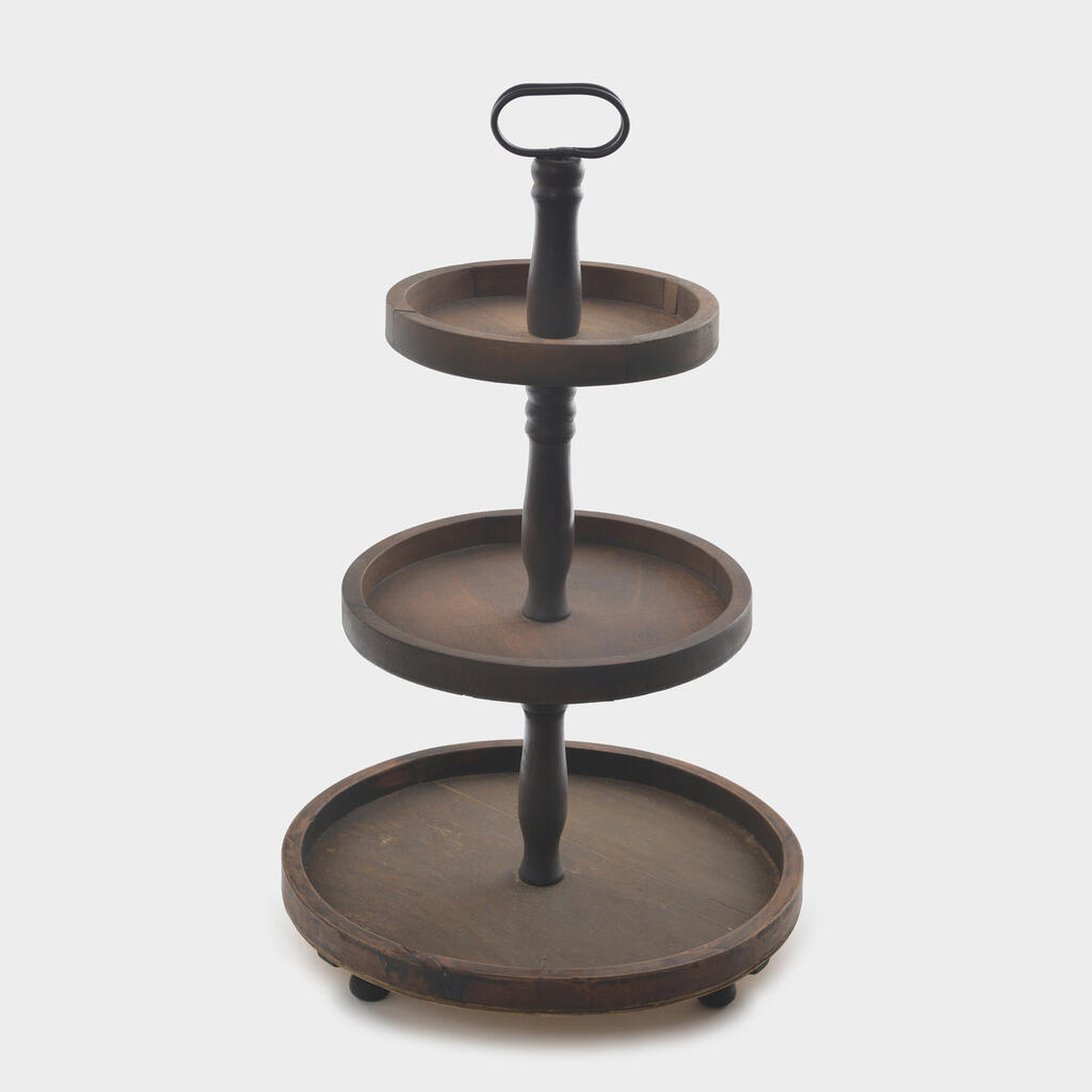 BOLEIRA MADEIRA NATURAL 3 ANDARES