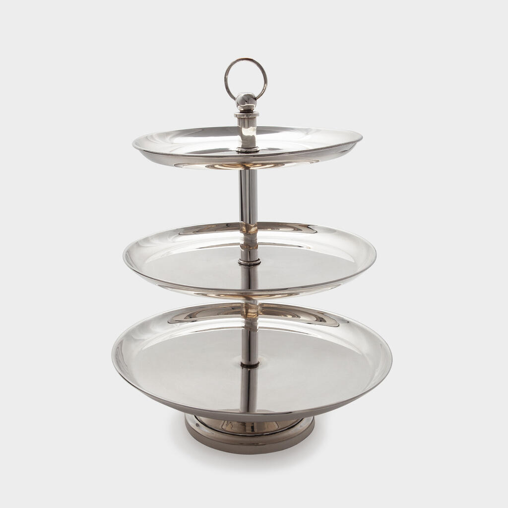 BOLEIRA PRATA 3 ANDARES