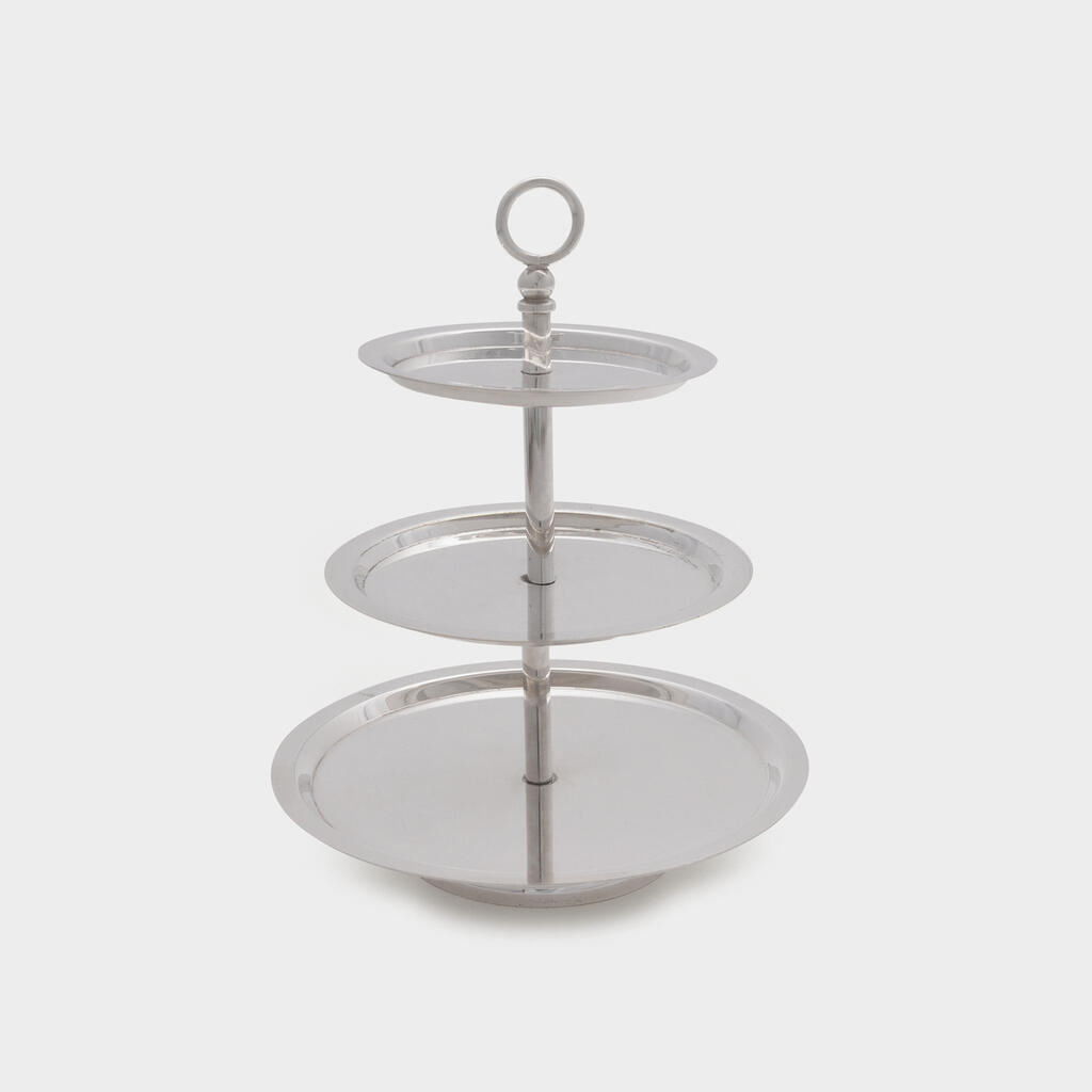 DOCEIRA PRATA MINI 3 ANDARES 12|14|19x26H