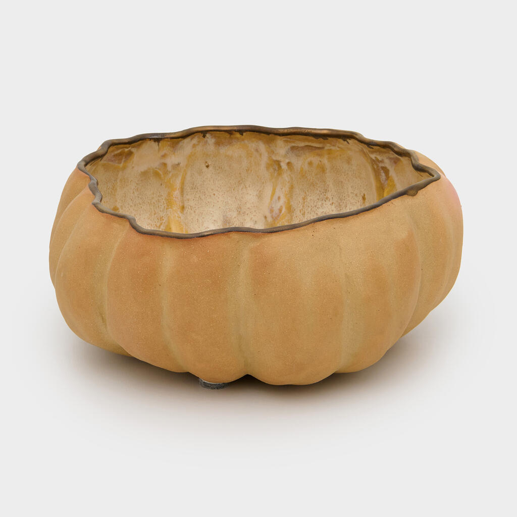 BOWL CERÂMICA BEGE QUEIMADO MORANGA