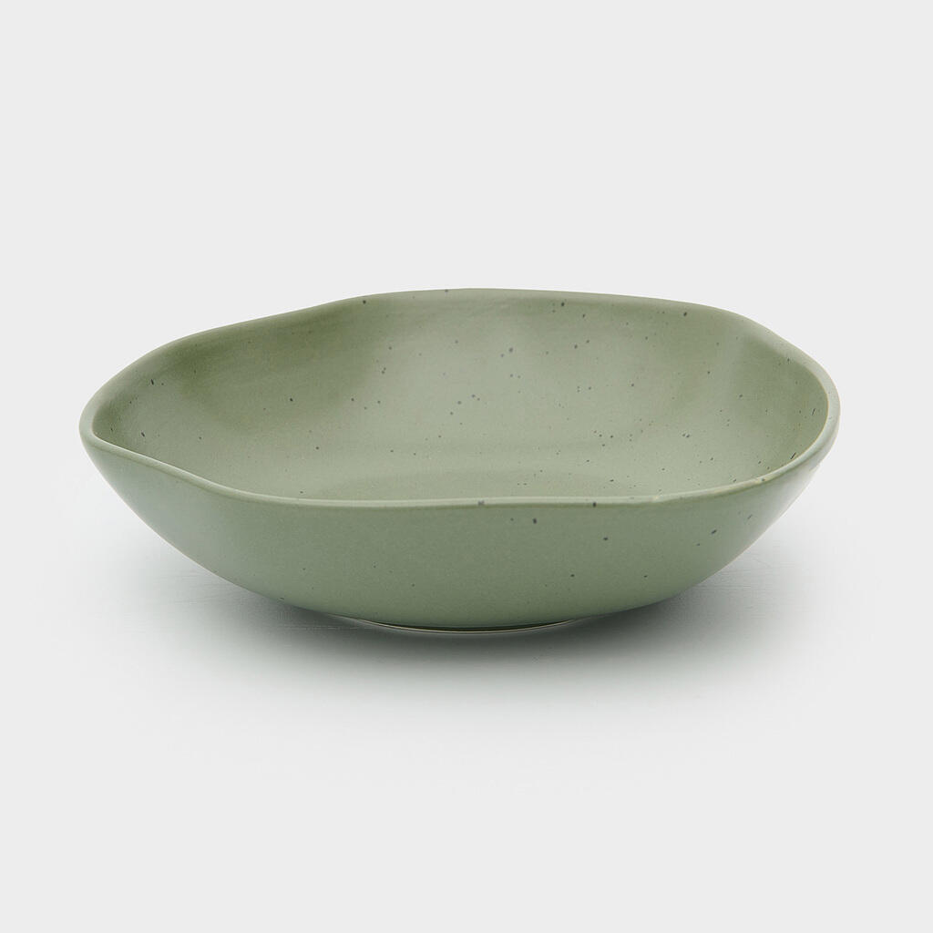 BOWL ORGÂNICO CERÂMICA CELADON PINTAS