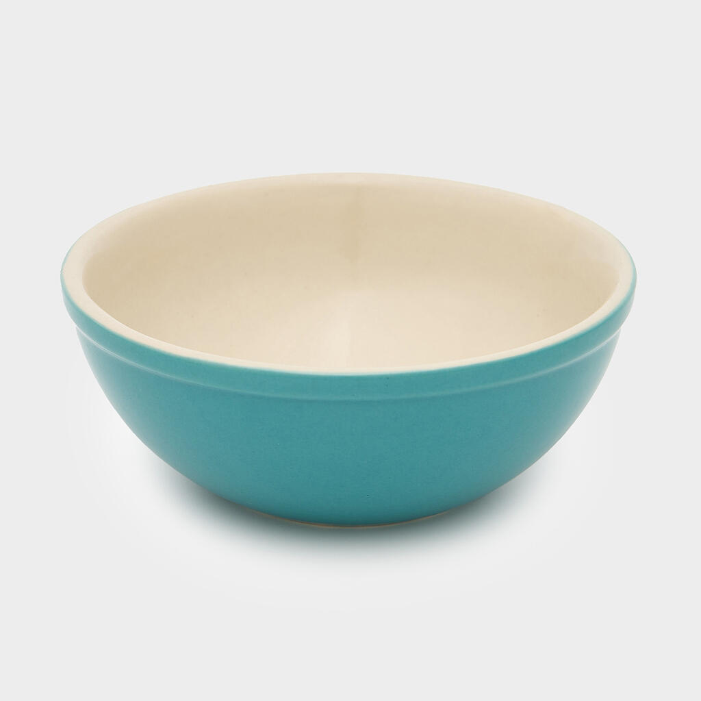 BOWL REDONDO PORCELANA TURQUESA