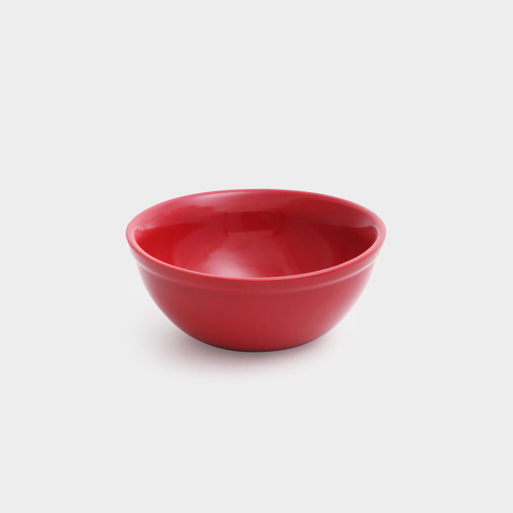 BOWL REDONDO PORCELANA VERMELHO