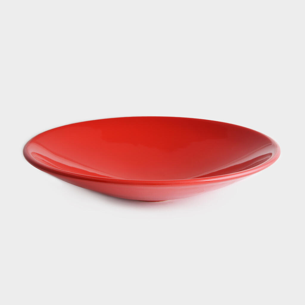 BOWL REDONDO CHINÊS VERMELHO LISO
