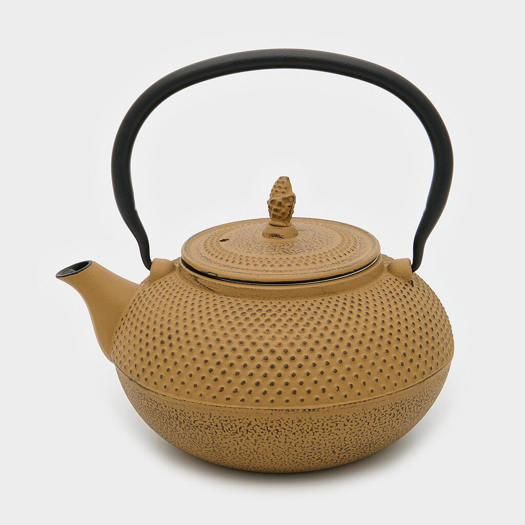 BULE CHÁ CERÂMICA OCRE TEXTURA