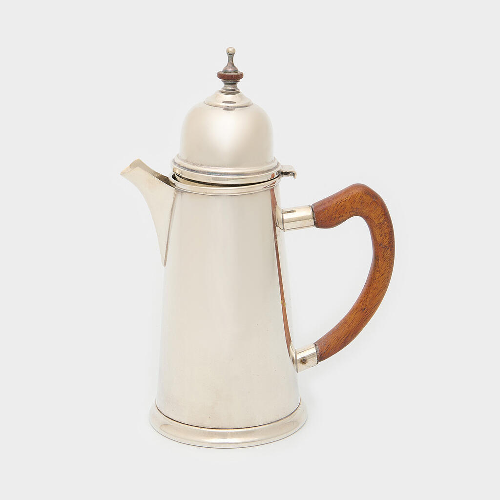 BULE CHÁ PRATA ALÇA MADEIRA