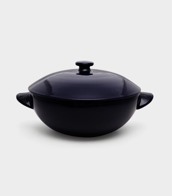 CAÇAROLA CERÂMICA N.O AZUL