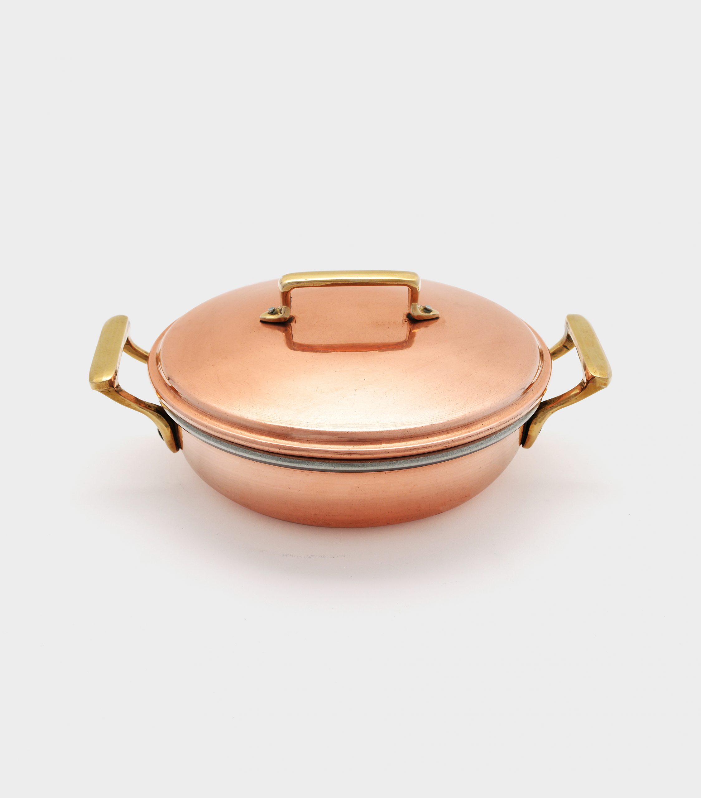 CAÇAROLA COBRE COM TAMPA