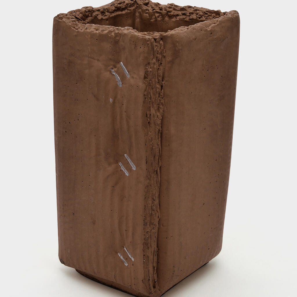 CACHEPOT RETANGULAR CERÂMICA CRAFT