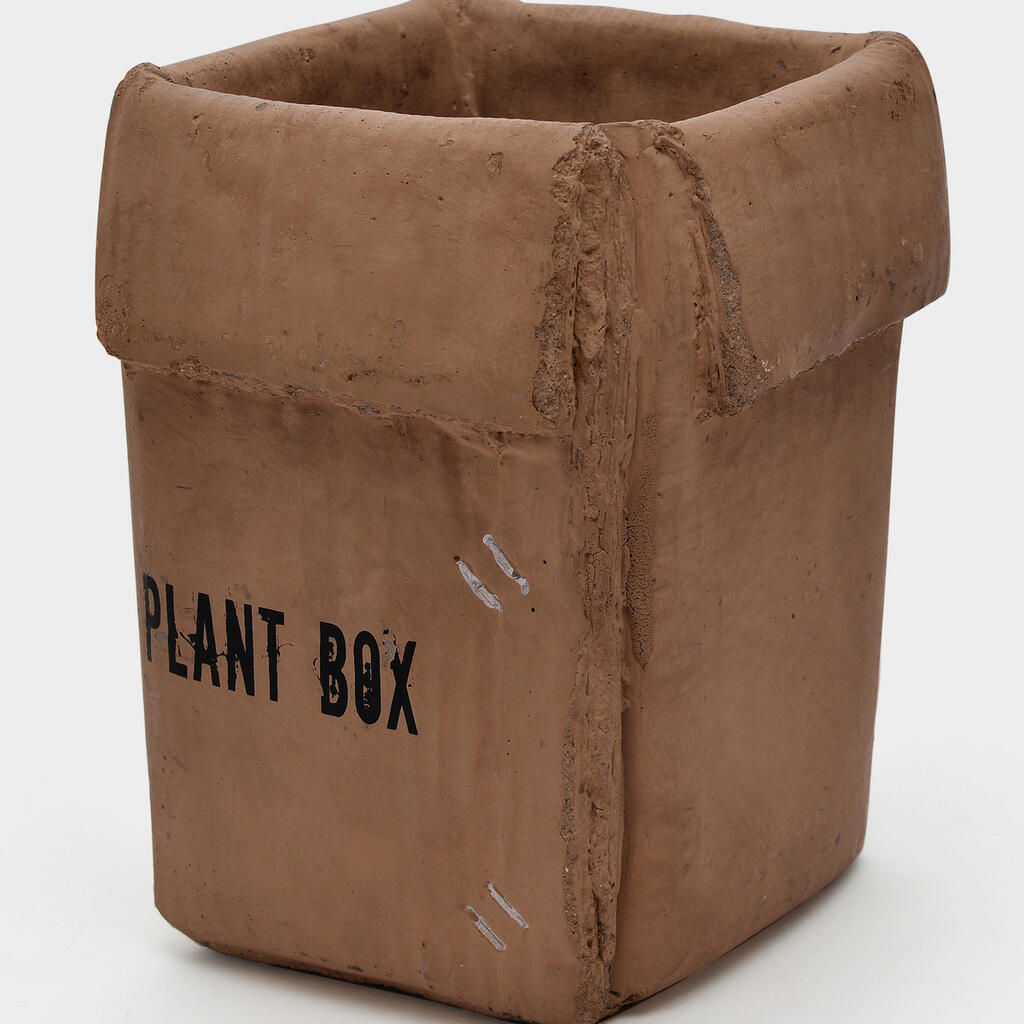 CACHEPOT RETANGULAR CERÂMICA CRAFT ABAS