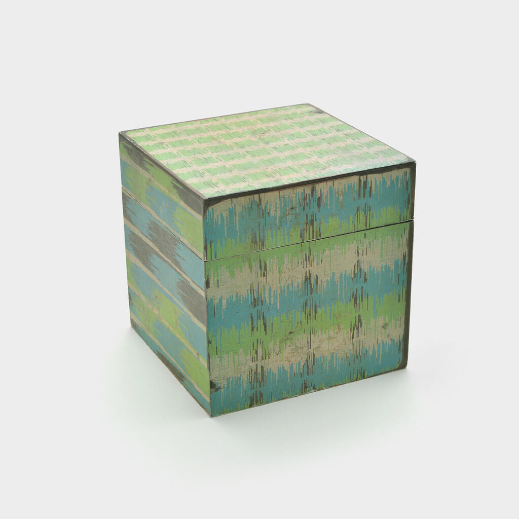 CAIXA MADEIRA ESTAMPADA 3 CORES