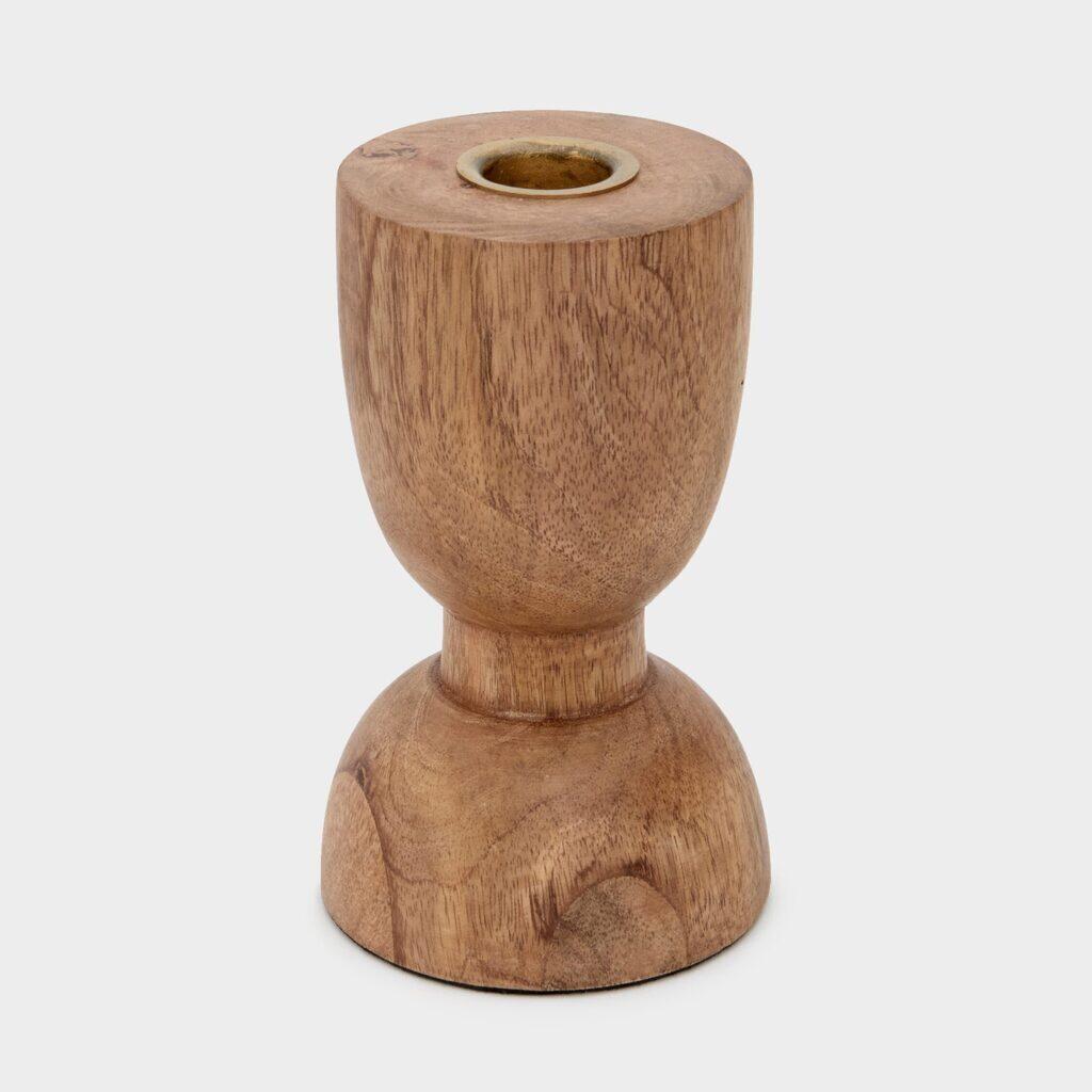 CASTIÇAL MADEIRA WOOD - P