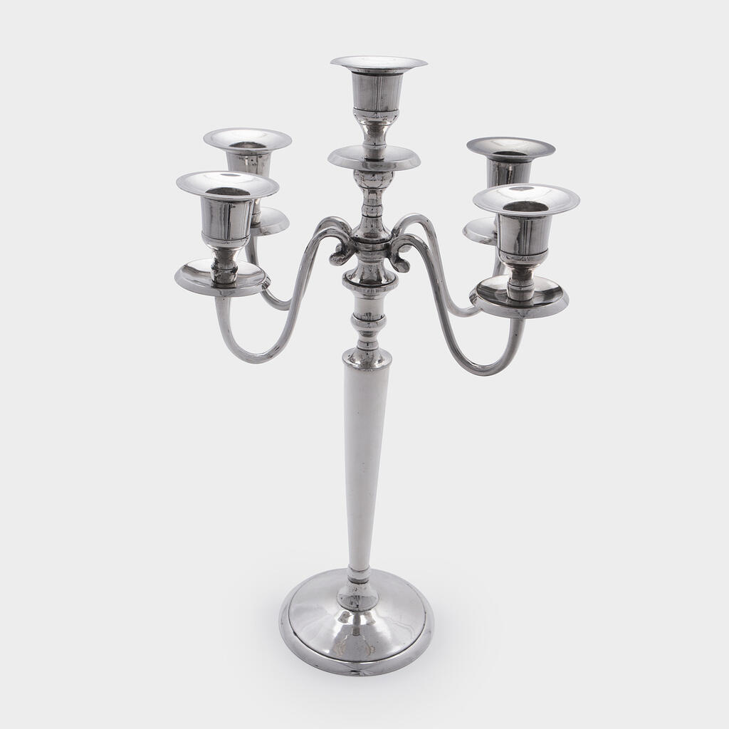 CASTIÇAL PRATA 5/3 BRAÇOS