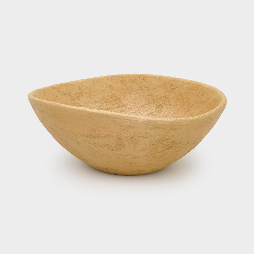 CENTRO DE MESA MADEIRA CLARA