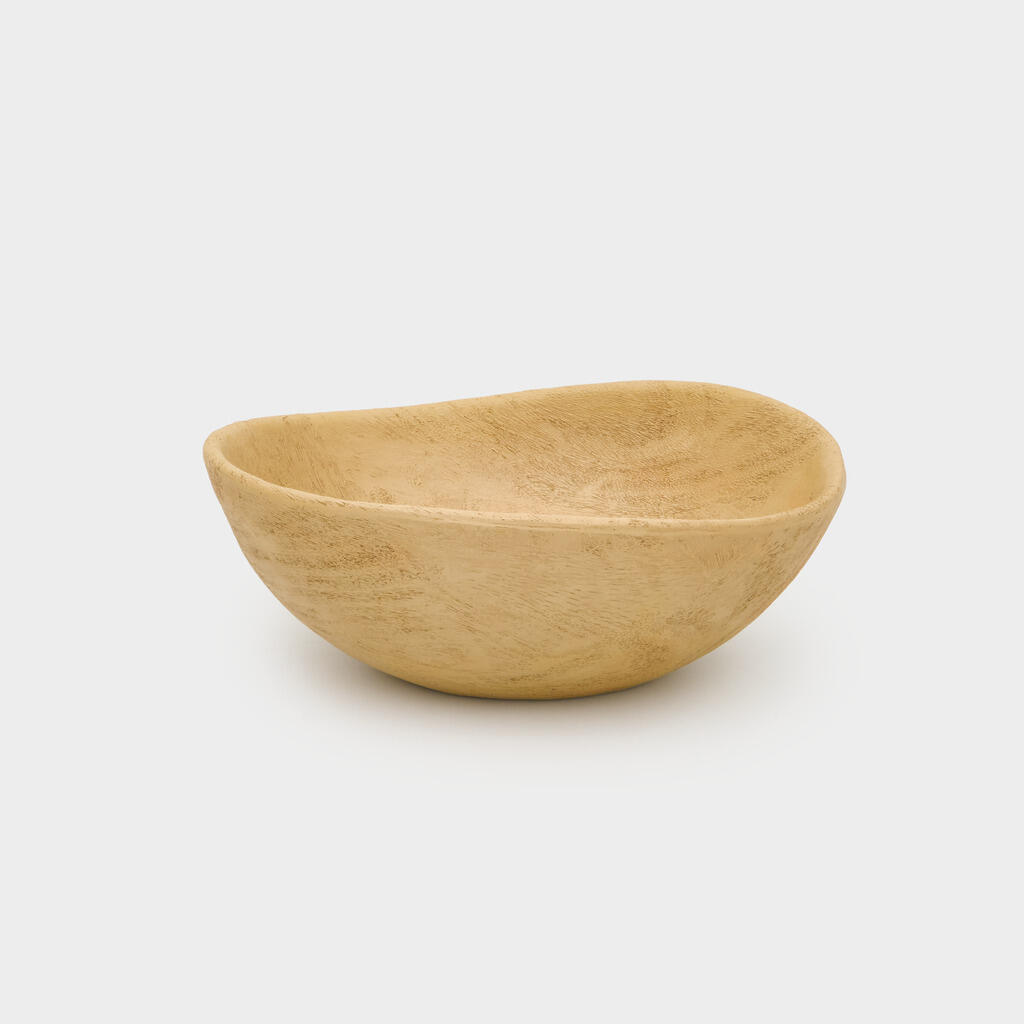 CENTRO DE MESA MADEIRA CLARA