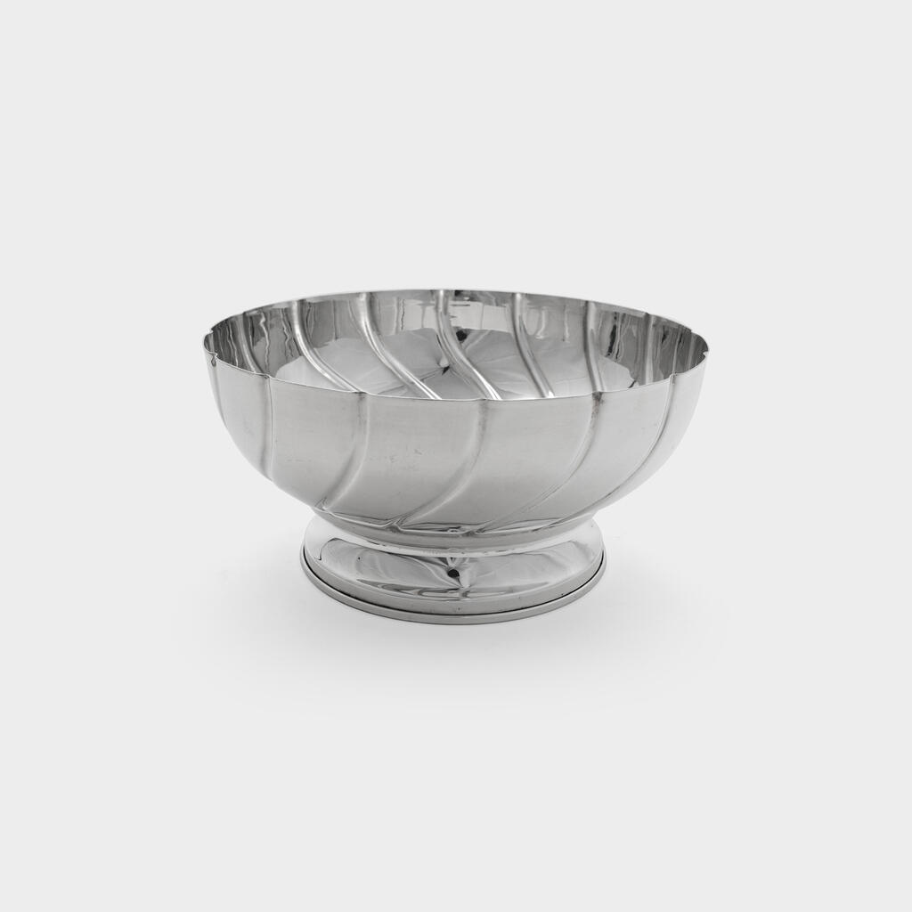 CENTRO DE MESA PRATA CANELADO - M