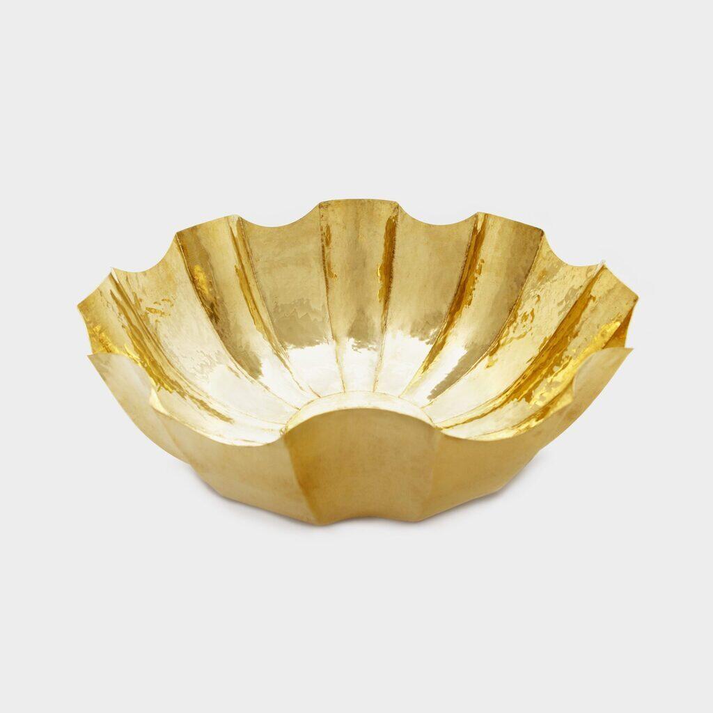 CENTRO REDONDO DOURADO MACHETADO PONTAS