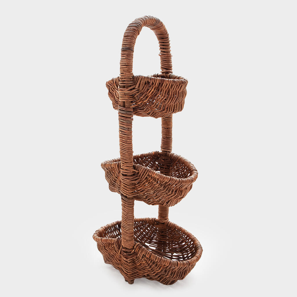 CESTA PALHA 3 ANDARES