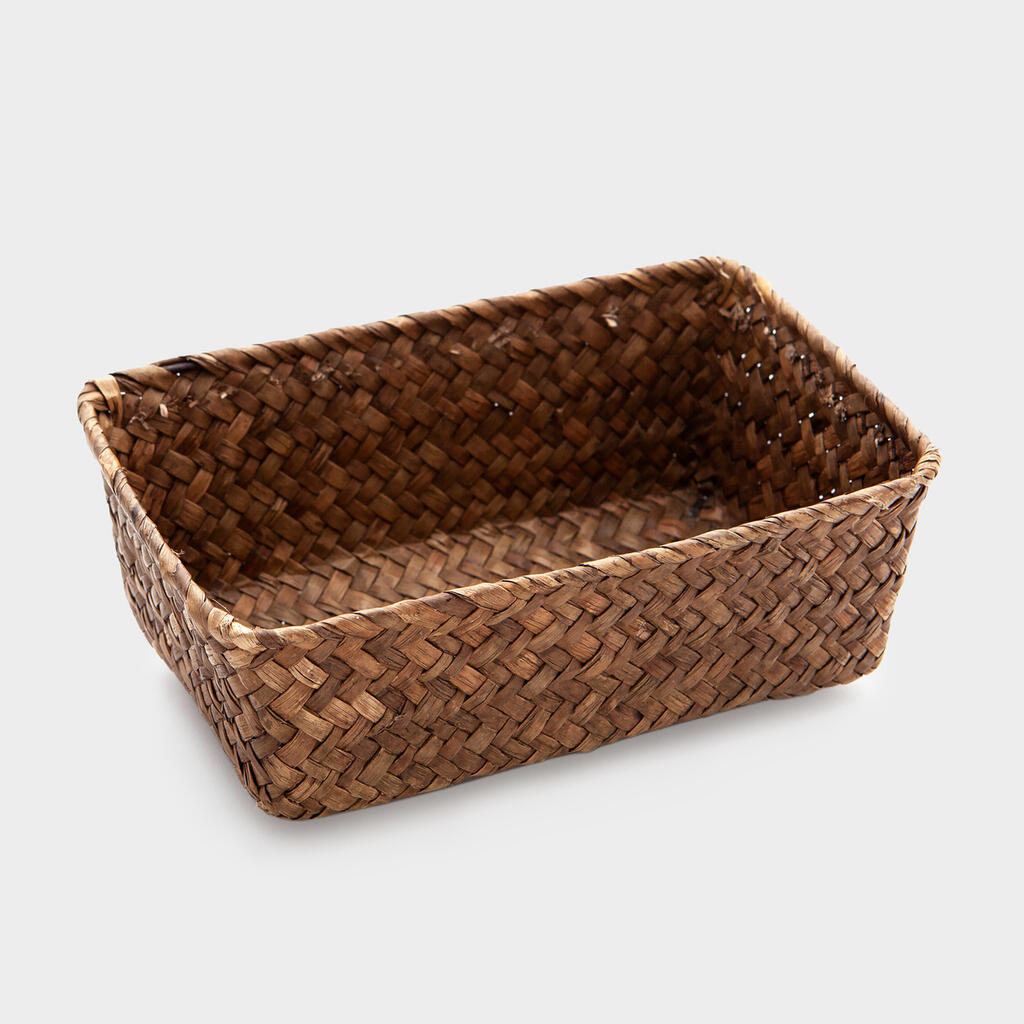 CESTA RETANGULAR PALHA PP