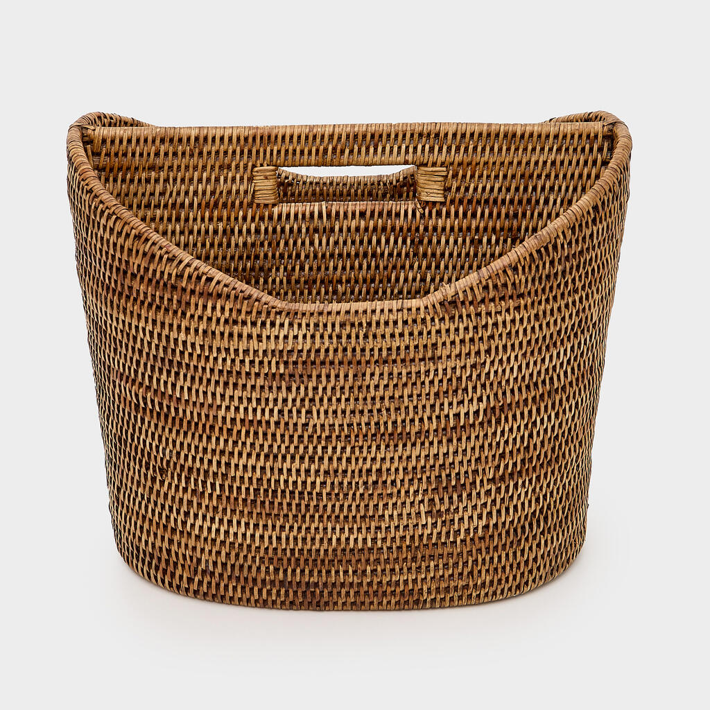 CESTA RATTAN PORTA REVISTA