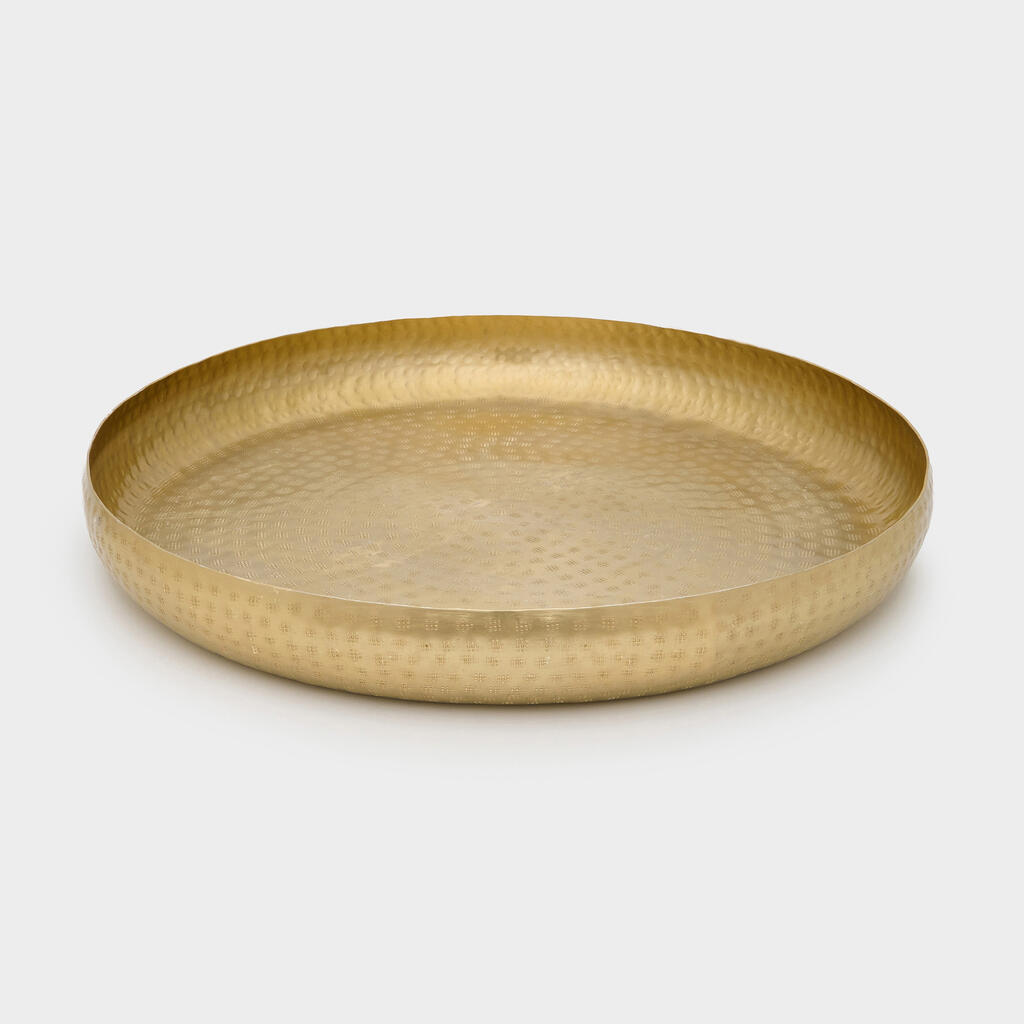 BACIA REDONDA DOURADO MACHETADA