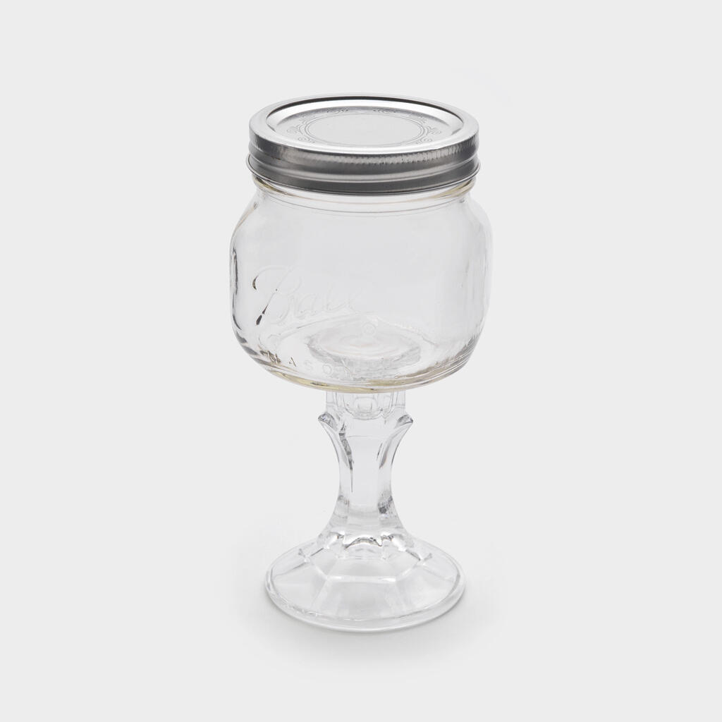 COMPOTEIRA VIDRO BALL - M
