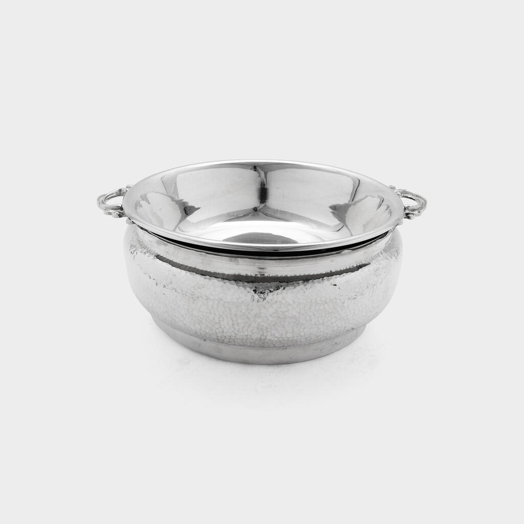 CONJUNTO SORVETEIRA PRATA MACHETADO