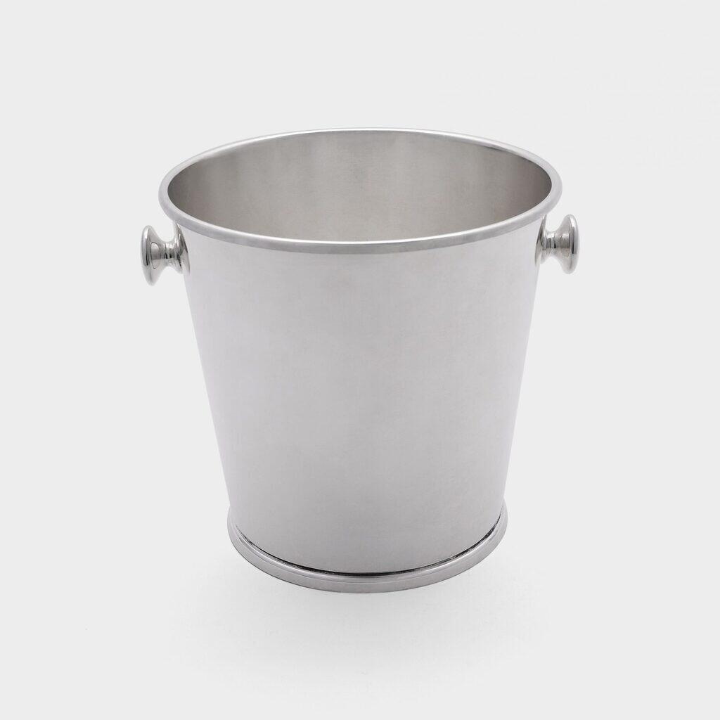 BALDE CHAMPANHE PRATA 1 GARRAFAÃO BOTÃO