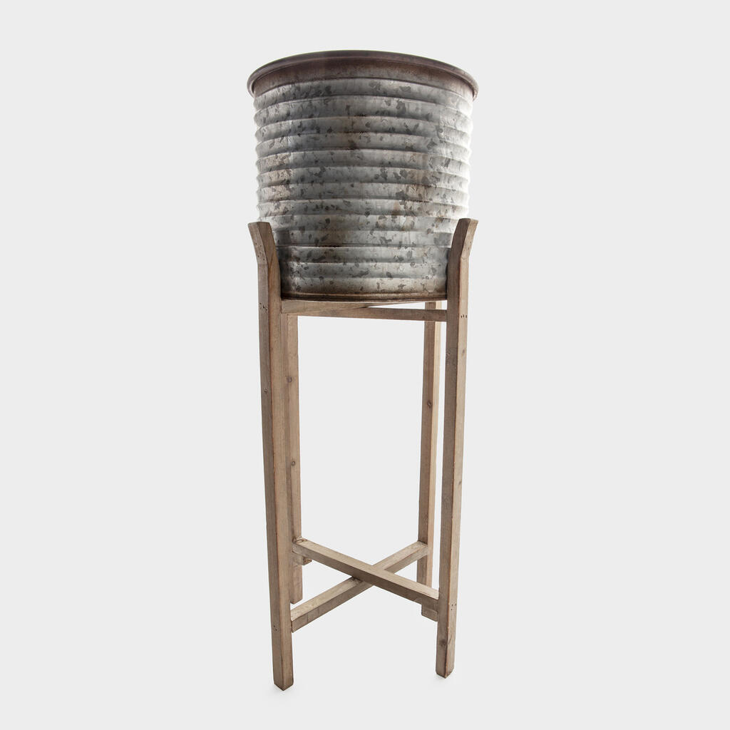 BALDE GALVANIZADO ONDULADO