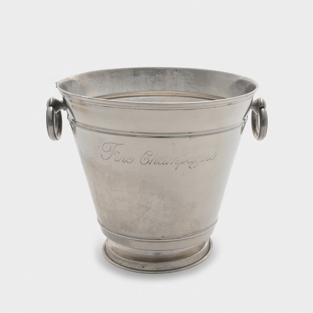 BALDE GELO ESTANHO 2 ALÇAS FINE CHAMPANHE