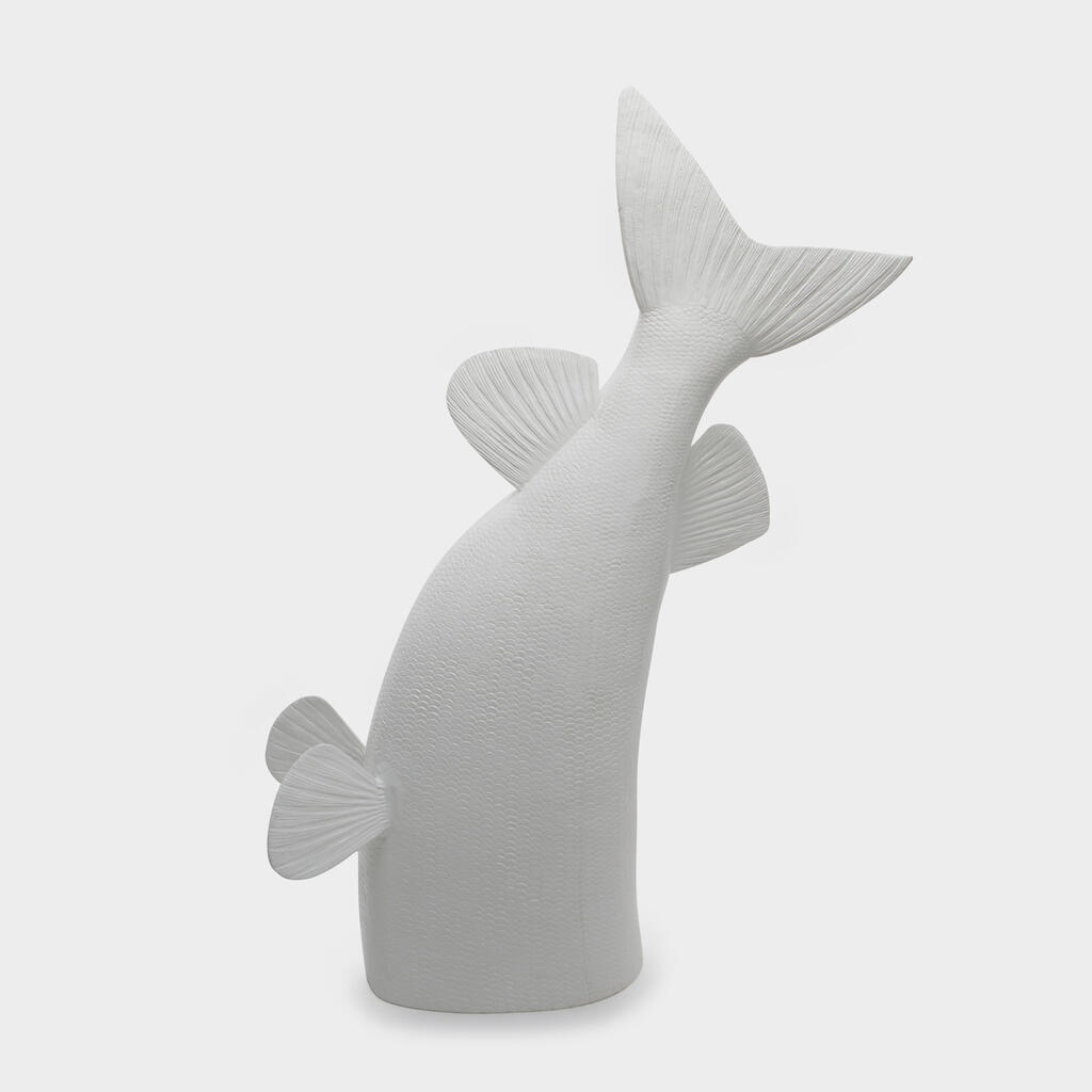 ESCULTURA RABO DE PEIXE PONTUDO
