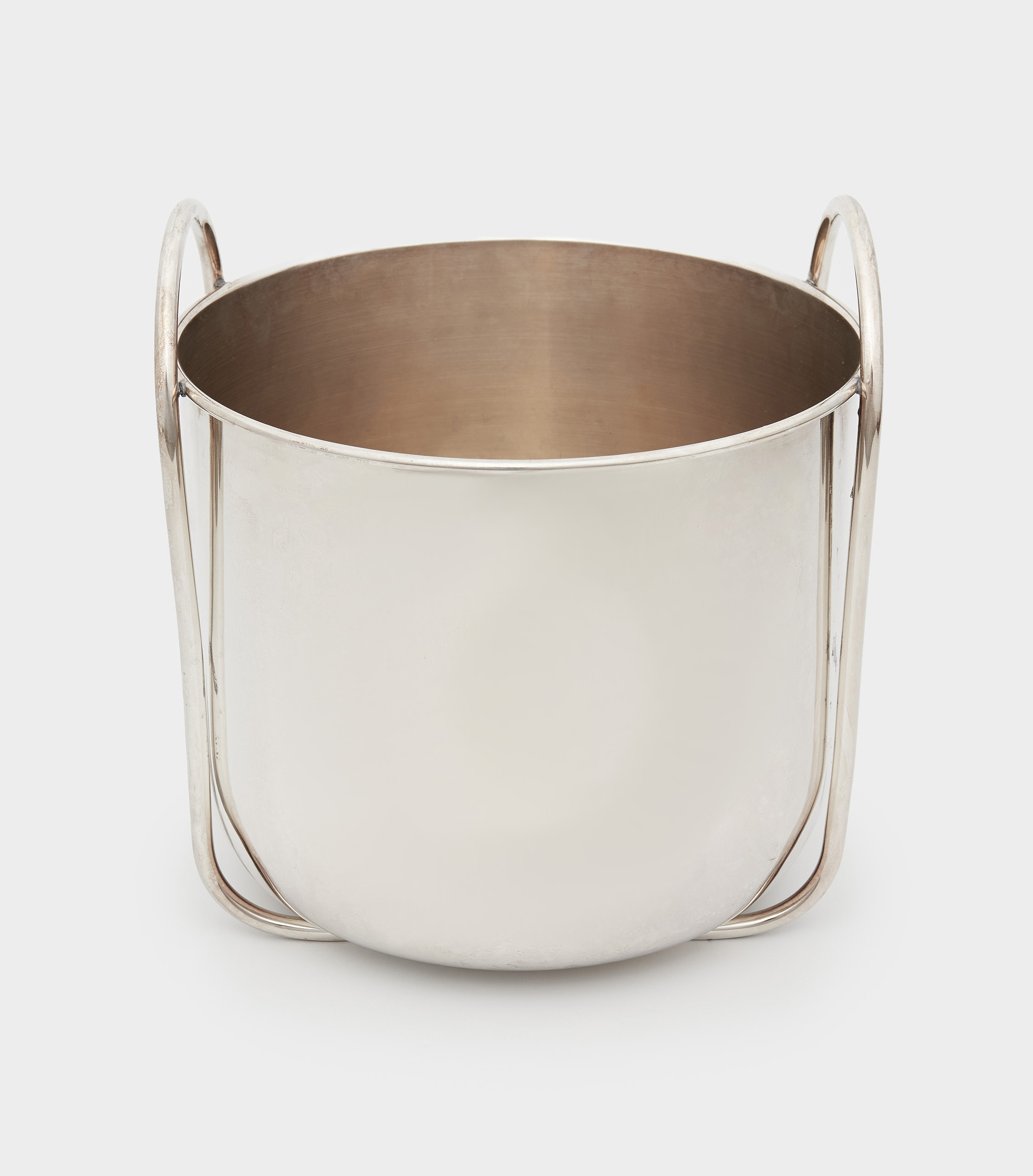 BALDE GELO PRATA COM ALÇA