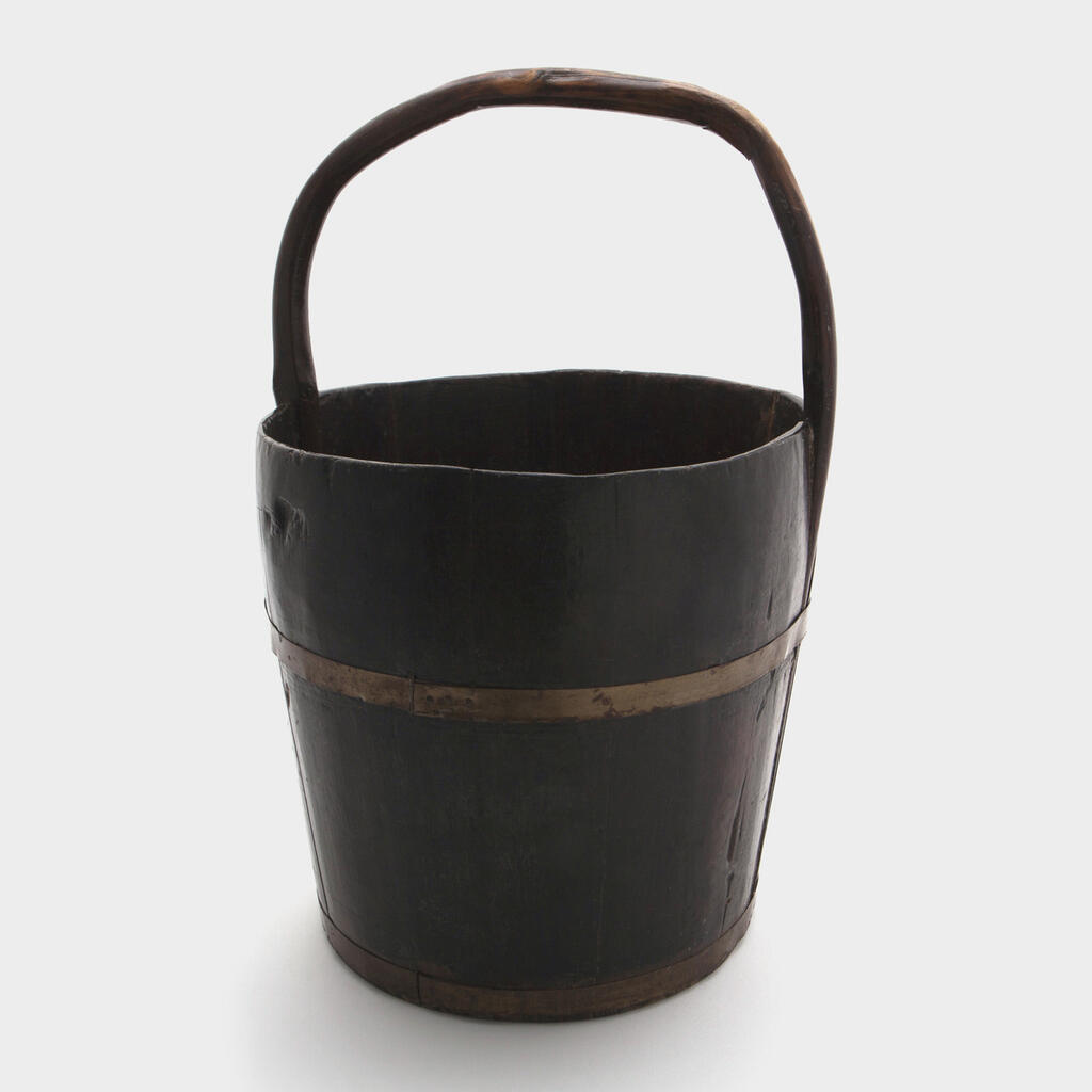 BALDE MADEIRA COM ALÇA