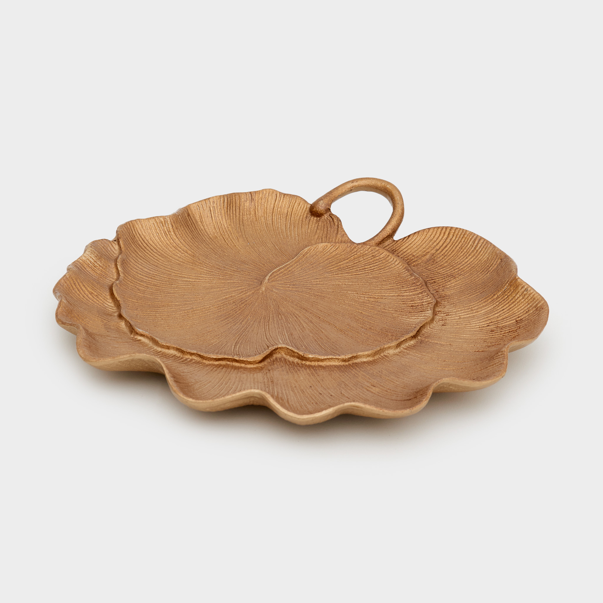 FOLHA RESINA DOURADO DUPLO RELEVO