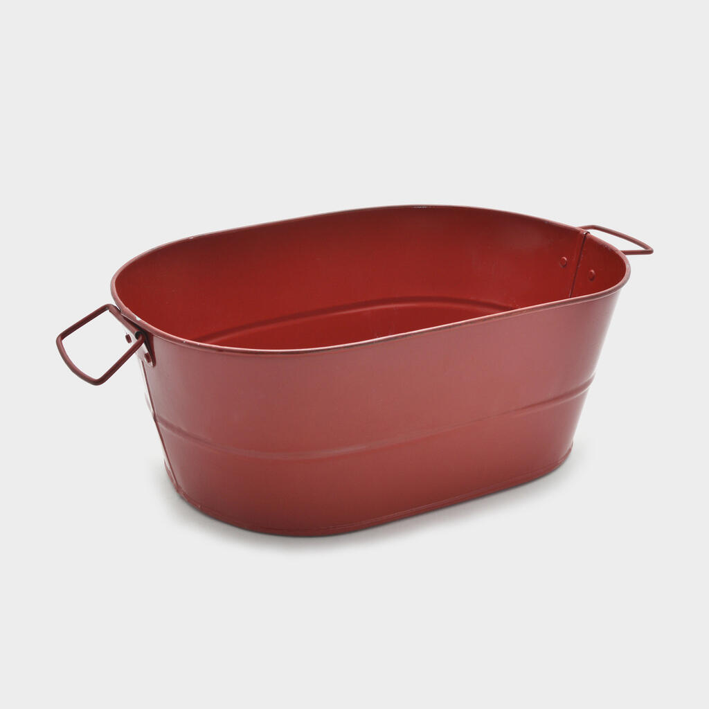 BALDE OVAL VERMELHO