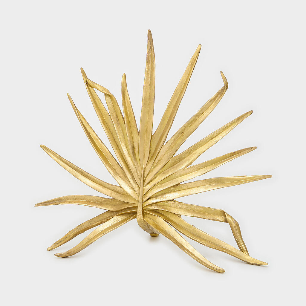 FOLHA RESINA DOURADO COSTELA DE ADÃO