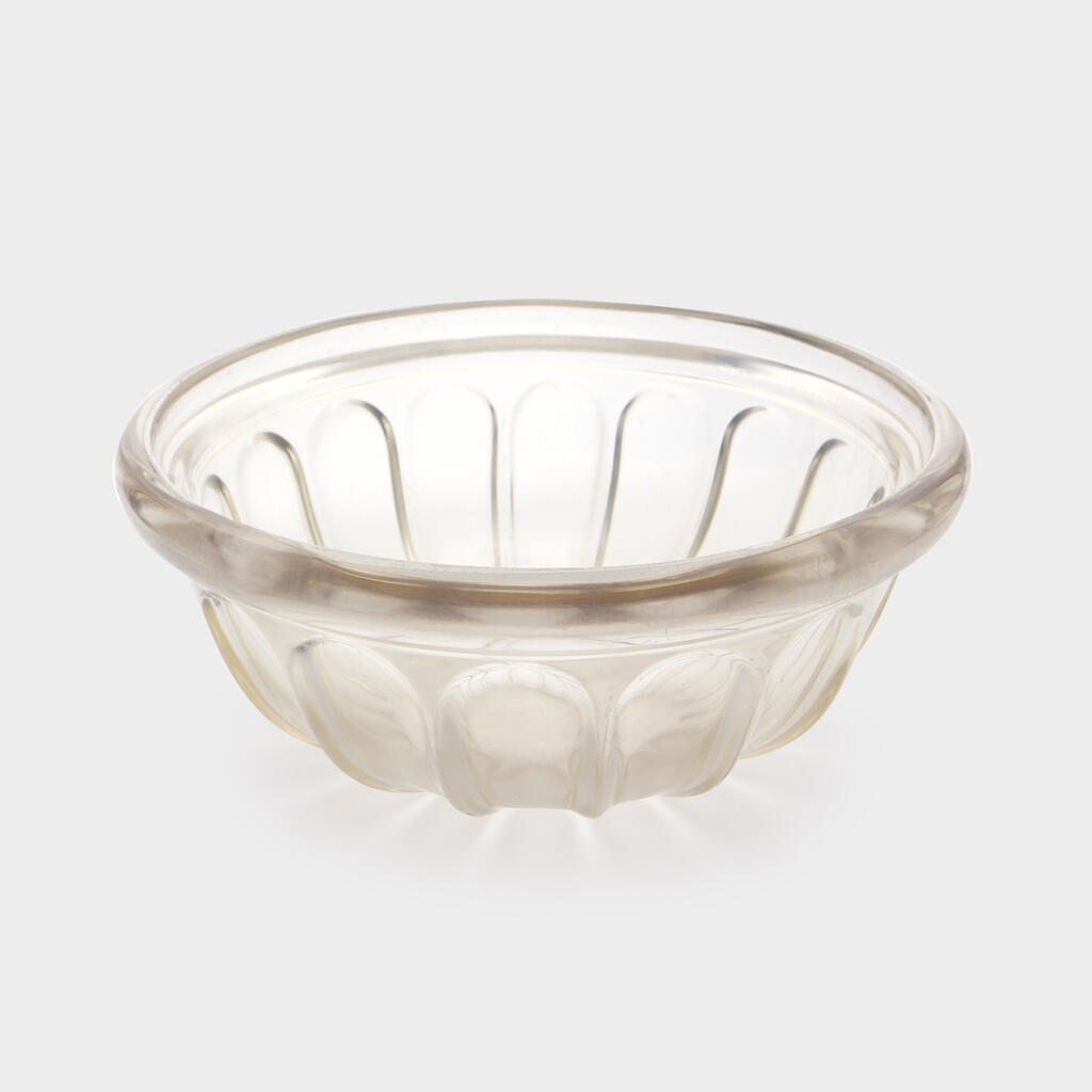 FRUTEIRA REDONDA ACRÍLICO TRANSPARENTE SEM PÉ