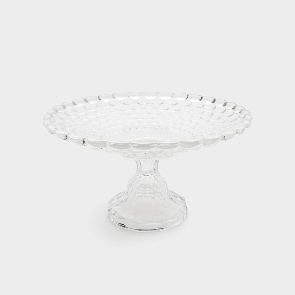 FRUTEIRA RASA CRISTAL BOLHAS - M
