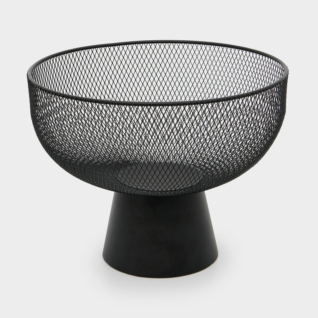 FRUTEIRA METAL PRETA VAZADA