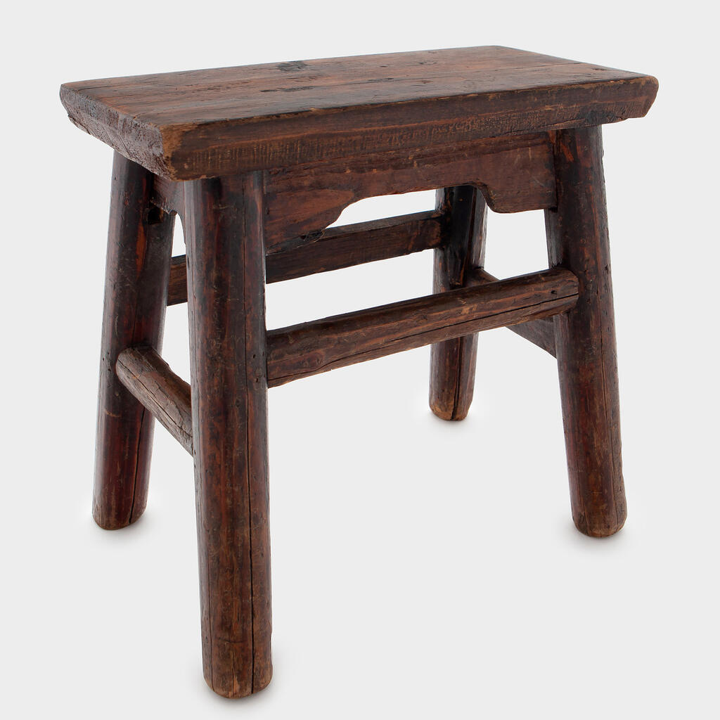 BANCO RETANGULAR MADEIRA ESCURA CHINA