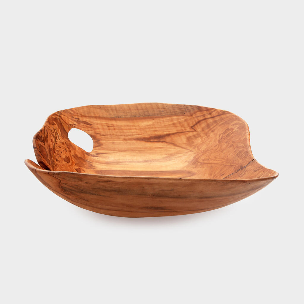 GAMELA MADEIRA CASCA FINA BOWL COM FURO