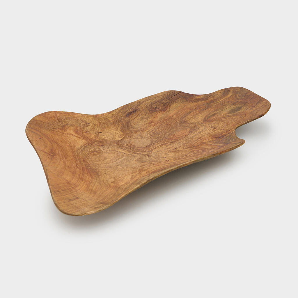 GAMELA RETANGULAR MADEIRA CASCA RETANGULAR