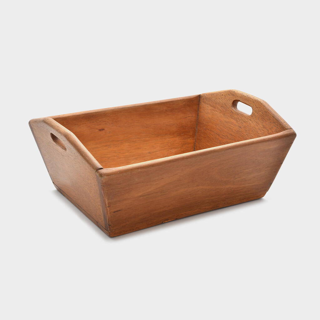 GAMELA MADEIRA CLARA COM ALÇA - M