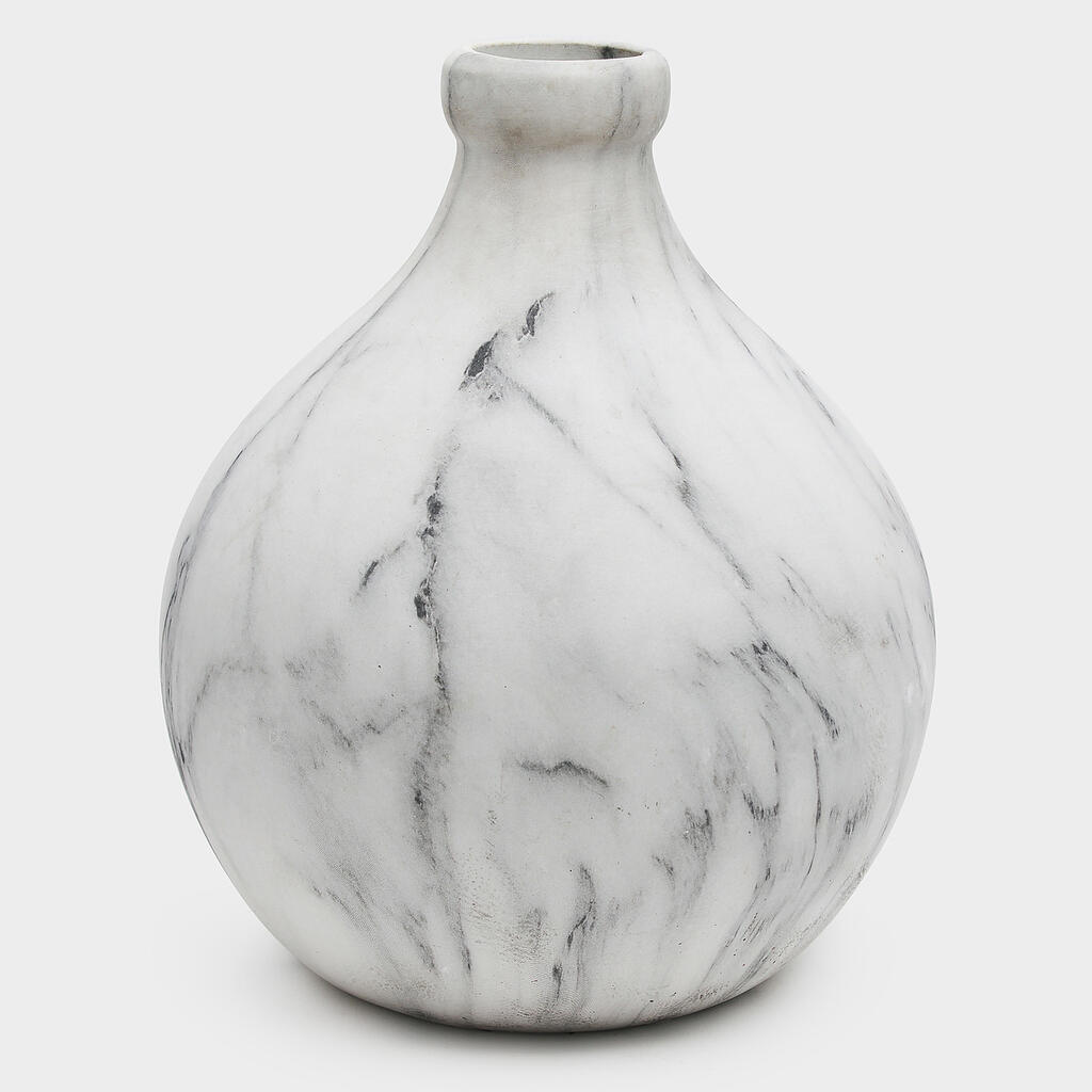 GARRAFA CERÂMICA MARMORE BOJUDA G