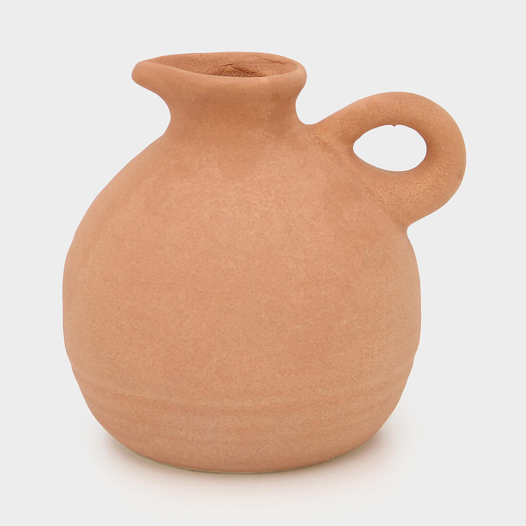 GARRAFA CERÂMICA TIJOLO TEXTURA