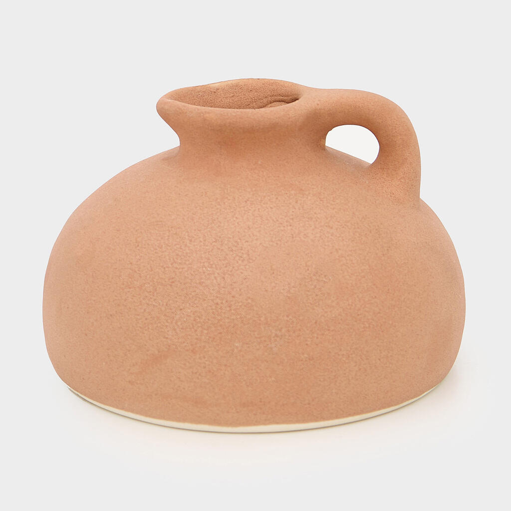 GARRAFA CERÂMICA TIJOLO TEXTURA