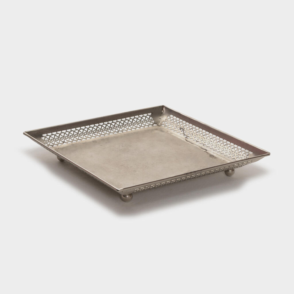 BANDEJA QUADRADA ALPACA GRADE