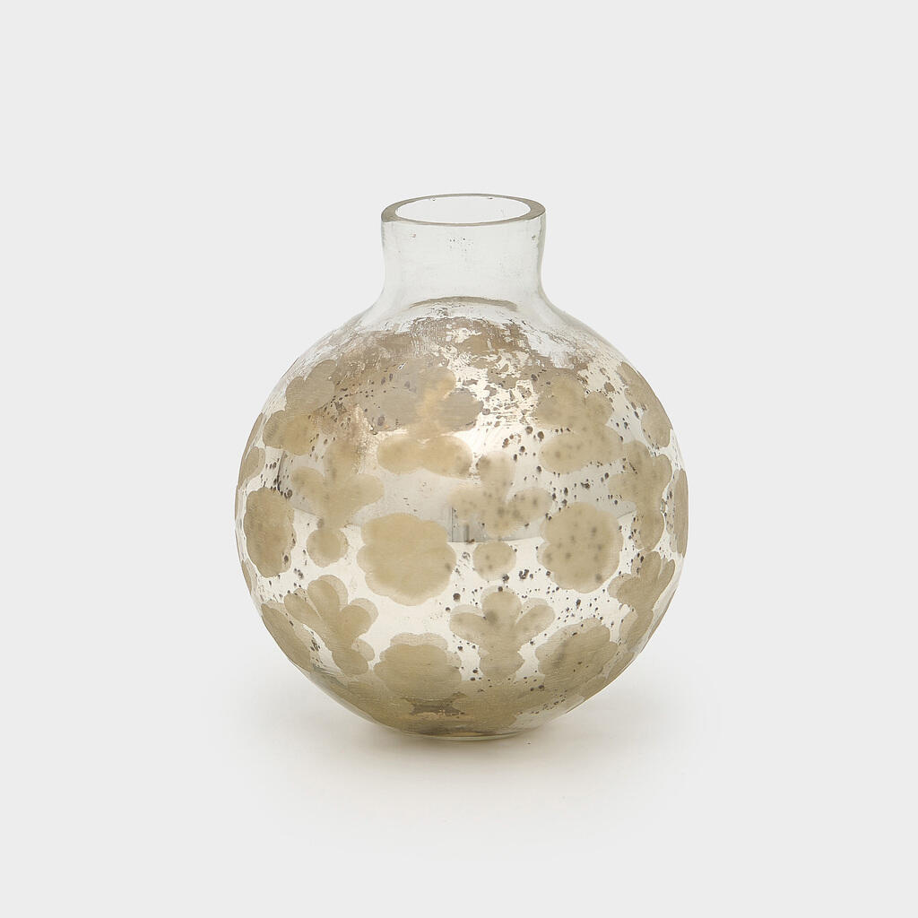 GARRAFA VIDRO ESPELHO BOLA