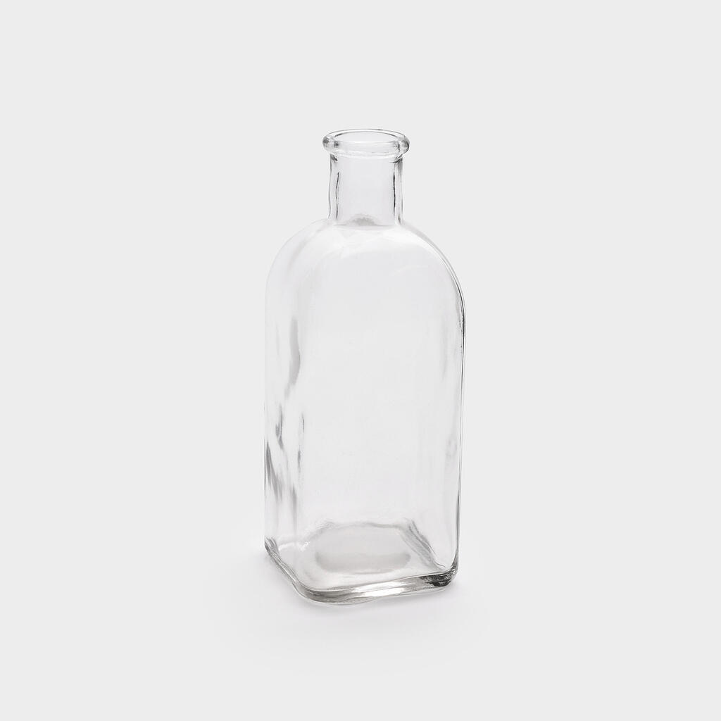 GARRAFA QUADRADA VIDRO G